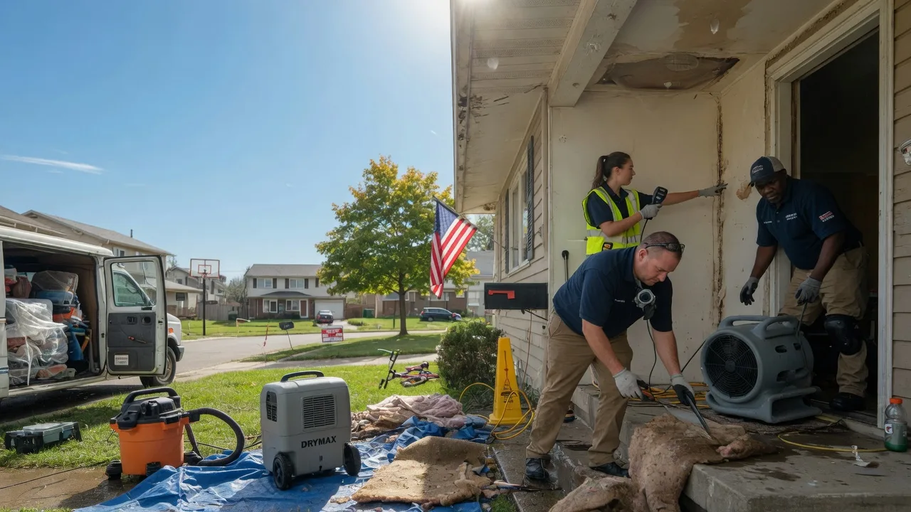 Water Damage Restoration in Mooringsport, LA near me